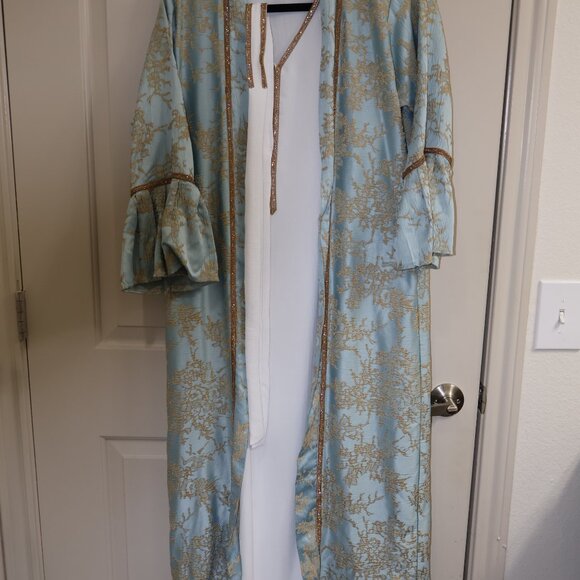 Light Blue Fairytale Abaya - Picture 5 of 5